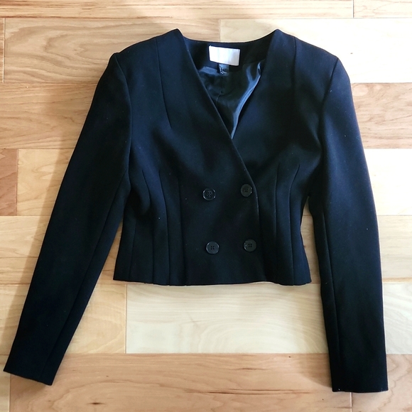 Cropped blazer - Picture 3 of 4